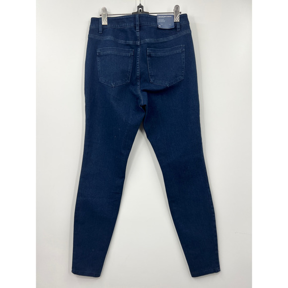 J Jill High Rise Denim Leggings Marin Wash Womens‎ Size 6 Blue New - Picture 7 of 8